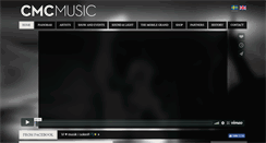 Desktop Screenshot of cmcmusic.se